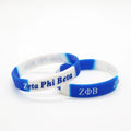 Greek Store Zeta Phi Beta Silicone Bracelet Zeta Phi Beta 1920 Silicone Wristband