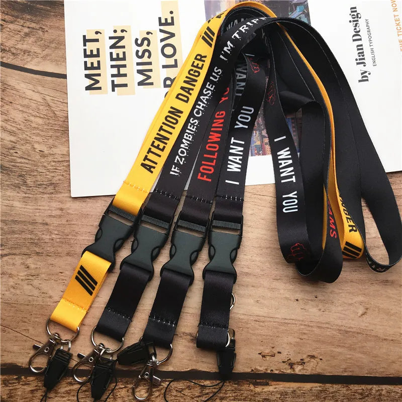 New Arrival Custom Polyester Sublimation Printing Neckband Straps Badge Lanyard With Id Holder