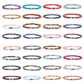 Devil's Eye Bracelet 4mm Customization Wholesale of Various Gemstone Beads of Agate Crystals Men's Bracelet