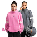 Wholesale Custom Hoodie Printing Half Zip Sweatshirts Golf Mens Fleece Shirt 1/4 Quarter Zip With Stand-up Collar Golf Pullover