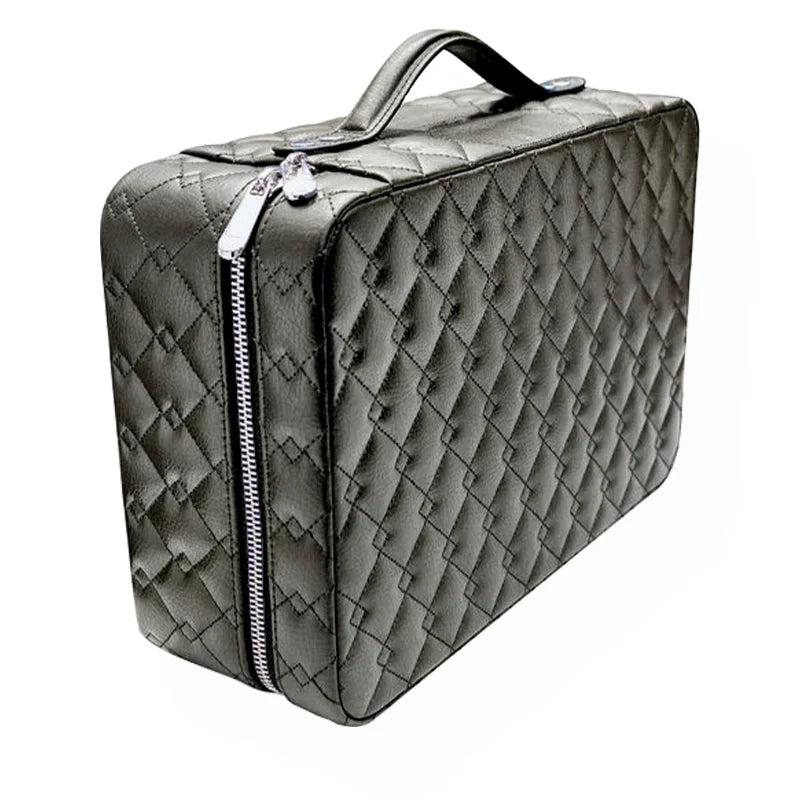 Hot Sale Custom Velvet Jewellery Storage Case Organizer Carry Handle Watch Travel Jewelry Boxes