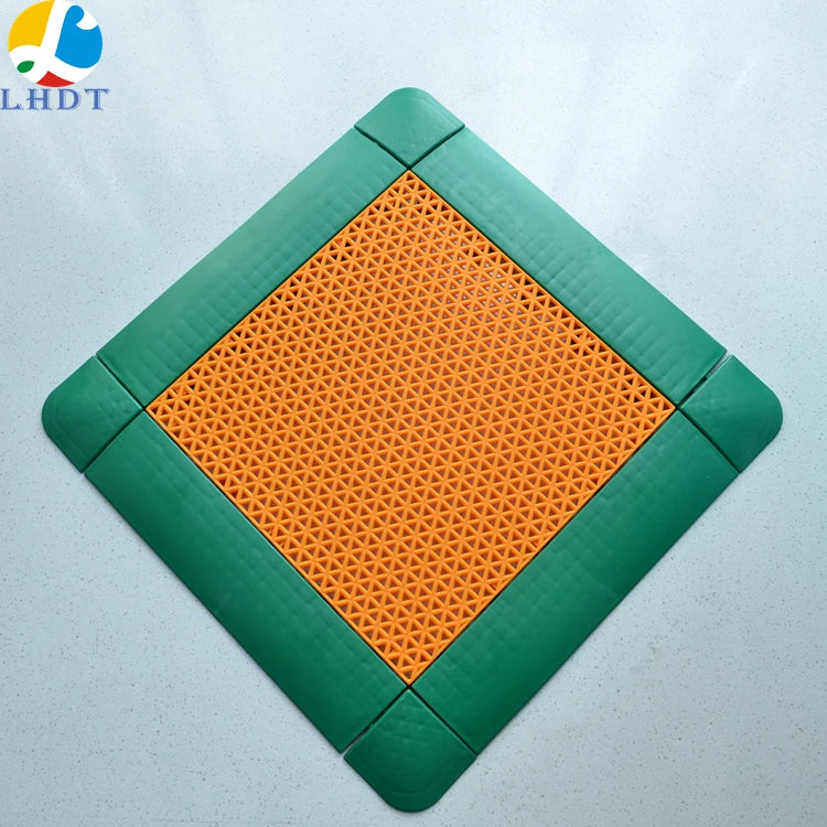 Free Sample Factory Hot Sale Canchas De Tenis Noise Reduction for Basketball Court Flooring Rubber Badminton Sports Floor Mat