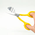 7" Inch Carpet Duckbill Napping Shears Carpet Pile Scissors Yellow