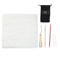 6 PCS 50*50cm Blank Rug Hooking Mesh Canvas Kit with Latch Hook Tools for Latch Hook Rug Tapestry Canvas DIY