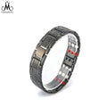 Stainless Steel Jewelry Bracelet Adjustable 4 in 1 Magnetic Bracelet for Couples