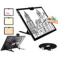 LS New A3 Portable LED Copying Table with Magnetic Absorption Battery Bracket for Painting Still Life Subjects