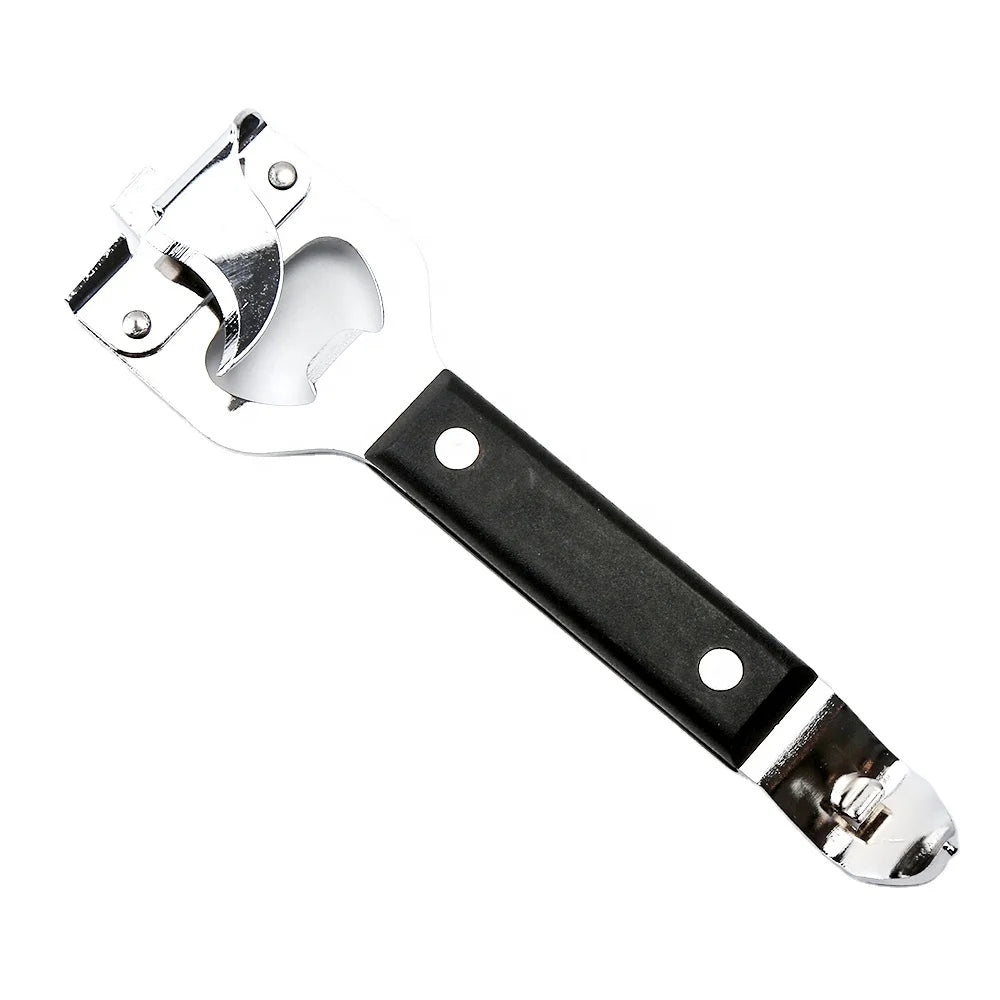 4 in 1Can Opener Manual Professional Heavy Duty Stainless Steel Ergonomic Smooth Edge Jar Opener Ultra Sharp