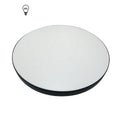 9.05'' Modern LED Ceiling Lamp for Home Bedroom Living Room 18W AC Surface Mounted Acrylic Cover Black and White