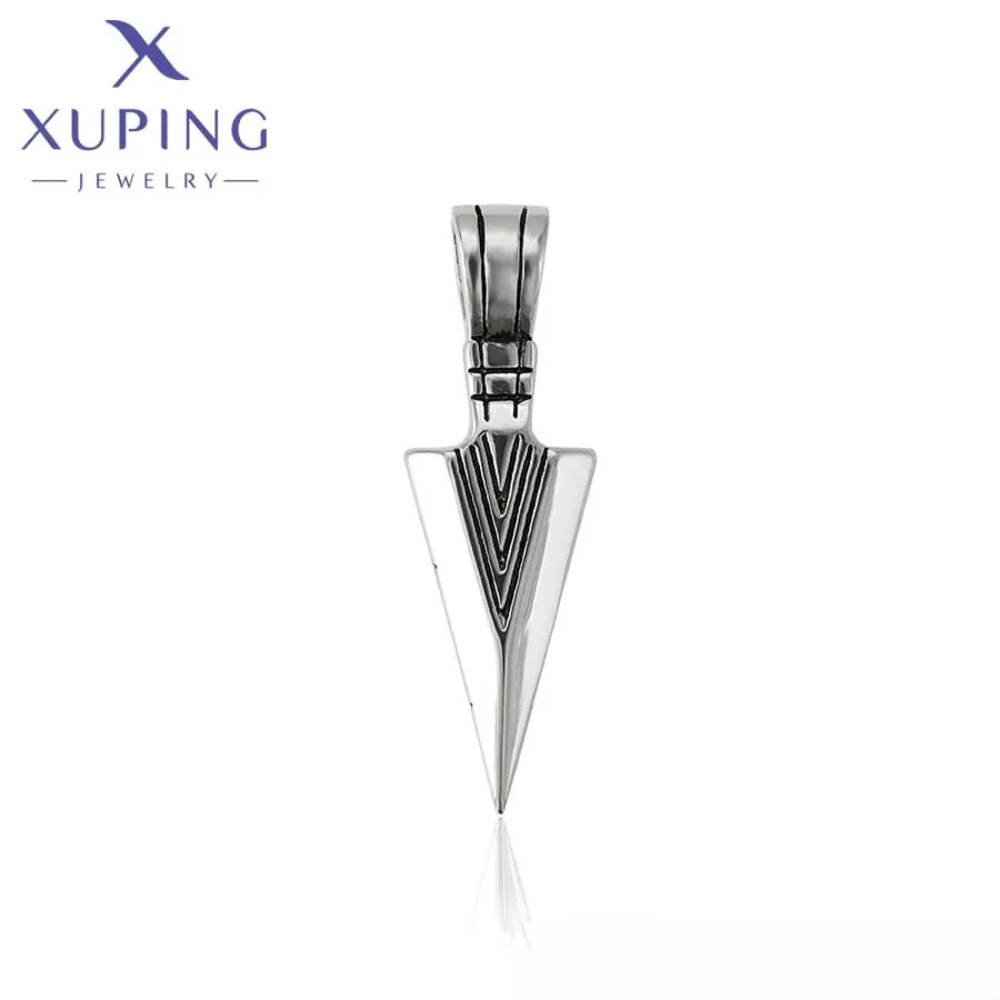 33468 XUPING JEWELRY Stainless Steel Neutral Jewelry Dainty Custom Hip Hop Fashion Jewelry Pendant Charms