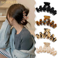 Hot Selling Retro Amber Hair Clips 10.5cm Large Wavy Acetate Hair Claw Clips Fashion Girl Hair Accessories Wholesale