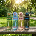 Hot Sale Summer Outdoor Sports Water Bottle 780ml 900ml Large Capacity Heat Resistant Portable Plastic Drinking Cup with Straw