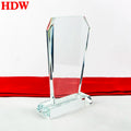 Wholesale K9 Blank Laser Engraving Supplies Crystal Glass Trophy Custom logo Crystal Photo Frame for Wedding Gift