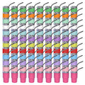 RTS 108pcs/ctn USA Warehouse Stocked Mini 3oz Shotglass Tumbler Cup Shot Stainless Steel Beer Mug with Metal Straw 12 Colors Mix