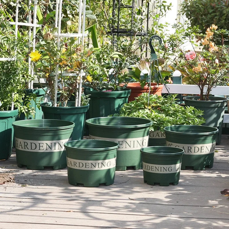 59L 56cm Large Plastic Blueberry Pot Garden Pot Classic Design Plastic Flower Pots