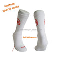 Factory Customized Breathable Mesh Sports Socks White Cotton Crew Full Half Thickness Casual for Men Women with Custom Logo