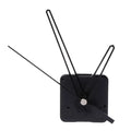 Black Hands Silent Clock Mechanism 16.5mm