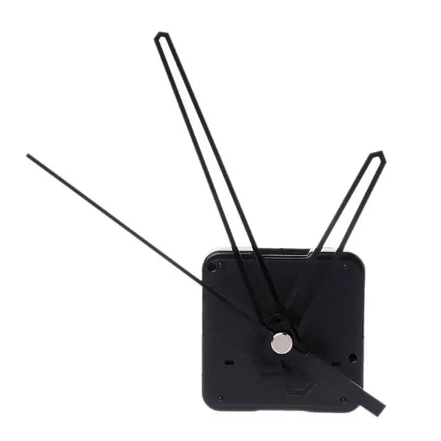 Black Hands Silent Clock Mechanism 16.5mm