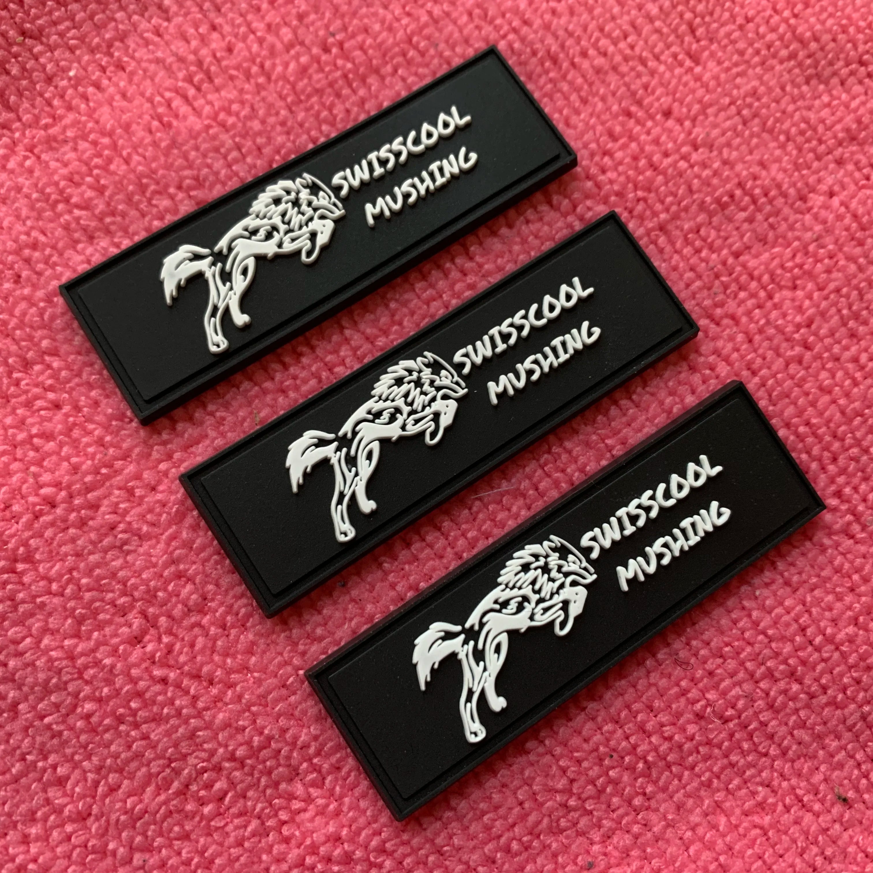 Customized High Quality Fashion Garment Label 3D Rubber Labelsilicone Bag Label Patch for Clothes