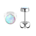 G23 Ti Opal Earrings Studs
