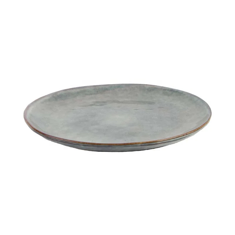 Wholesales Nordic Luxury  Stoneware Ceramics Plates Dinnerware Set for Restaurant