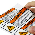 Custom Label Print Outdoor Personalized Waterproof UV Resistant Stickers Weather Proof Printing Holo Vinyl Decal Logo Sticker