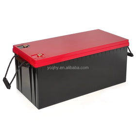 Lithium Battery Case Waterproof Empty 12v 280ah Abs Plastic Black Prismatic Battery Boxes for Lfp Battery