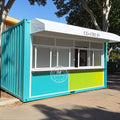 Customizable Size Chinese Hot Sale Mini Container House For Stores Container Bar Restaurant With Kitchen