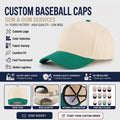 Custom 3D Embroidered Cap Stylish Breathable Baseball Logo Hat With Custom 3d Puff Embroidery Logo Hat Baseball Caps for Man