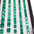Astwo Price Per Carat Gemstones Stone Beads Hydrothermal Gram Price Jewelry Lab Grown Emerald