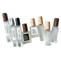30ml 100ml Wooden Cap Perfume Bottle Package High Grade Glass Spray Bottle Press to Dispense Flasks