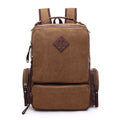 Solid Color Canvas Backpack Wholesale Student Backpack School Bags for High School Backpack Bags Canvas