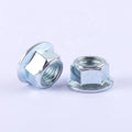 DIN6926 Torque Type All-Metal Plating Hex Flange Lock Nut All-Metal Self Hexagon Nuts With Flange