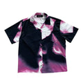 Men's New Fashion Casual Anti-Wrinkle Breathable Sublimation Button-up Twill Shirt Graphic Print Custom Print Short Sleeves for