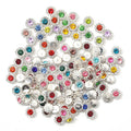 Hot Selling Crystal Rhinestone 12mm  Silver Bottom Bracket Used for Sewing Clothing and Wedding Dresses