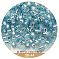 Miyuki Delica Beads 1.6 mm [23 Color Sliver-Lined 1  ]10g Pack