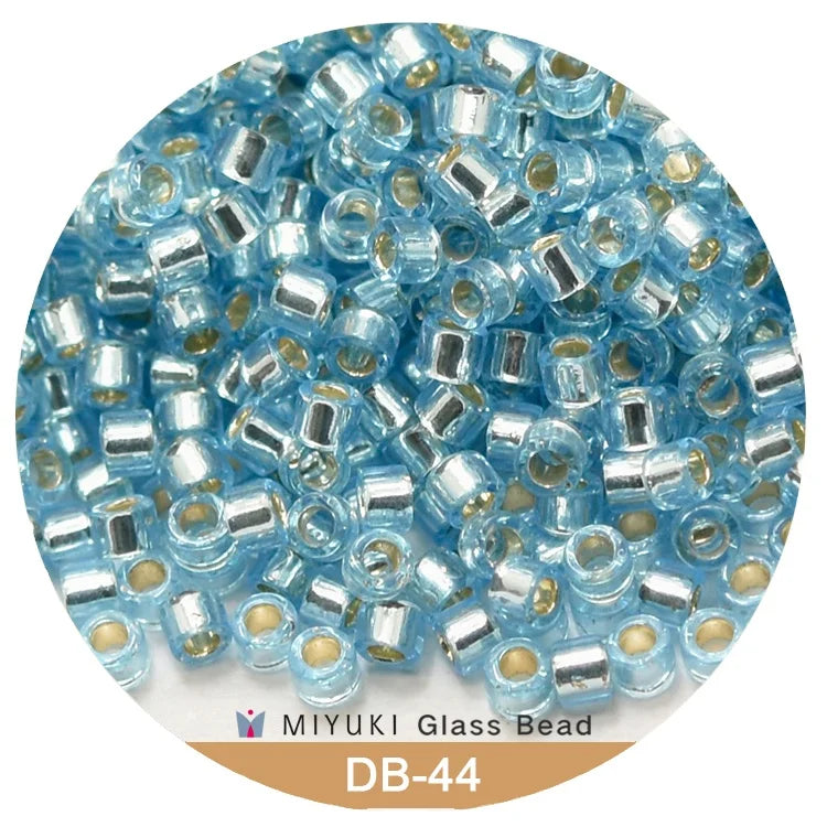 Miyuki Delica Beads 1.6 mm [23 Color Sliver-Lined 1  ]10g Pack
