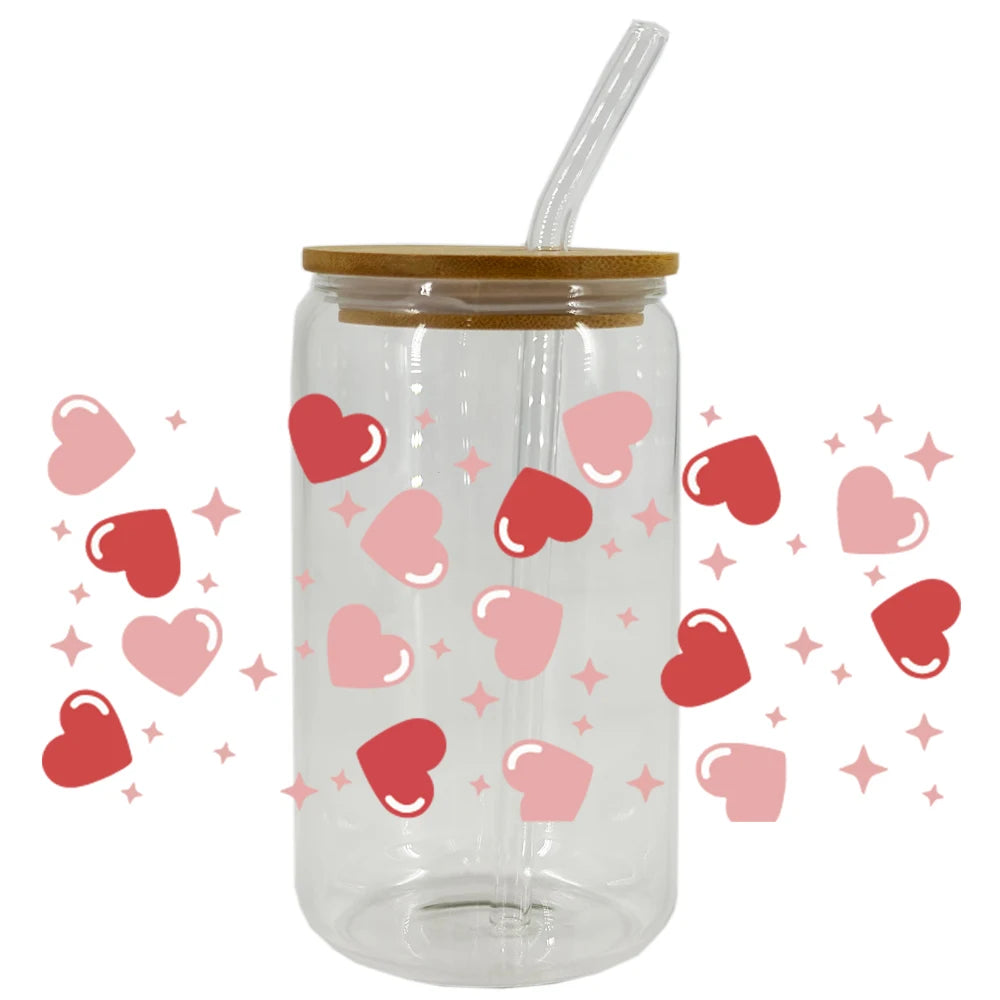 Direct Factory Supply Custom Fashion Sticker Label Mug UV  Cup Wrap Transfers Vinyl Transfer Paper Film for Craft Printing