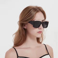 UNOC 2023 Designer Sunglasses for Women and Men Custom UV400 Protection Trendy White Transparent Red Frame Colors Available