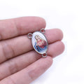 Three Hole Dripping Oil Alloy Accessories Rosary DIY Jewelry Accessories