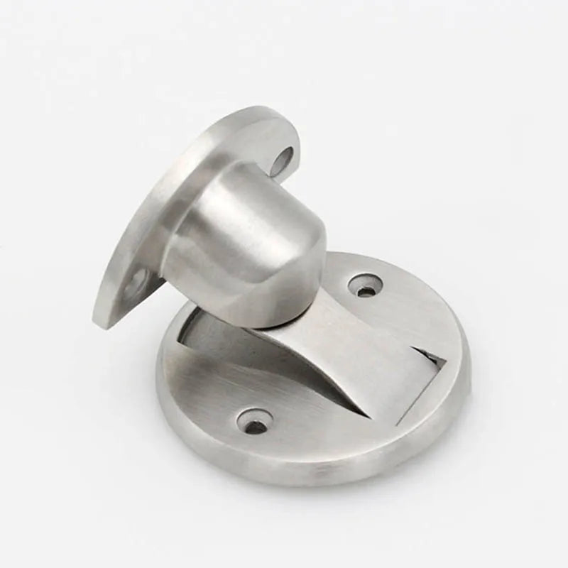 Reliable Magnetic Floor Mounted Door Suction Stainless Steel 304 Invisible Door Stopper for Wood Door