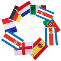 Wholesale Costa Rica Hand Held Flags Digital Printed Polyester Stick Waving Flag for Decorations