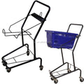 RH-SDB01  550*450*960mm  Double Baskets Shopping Trolley Holder