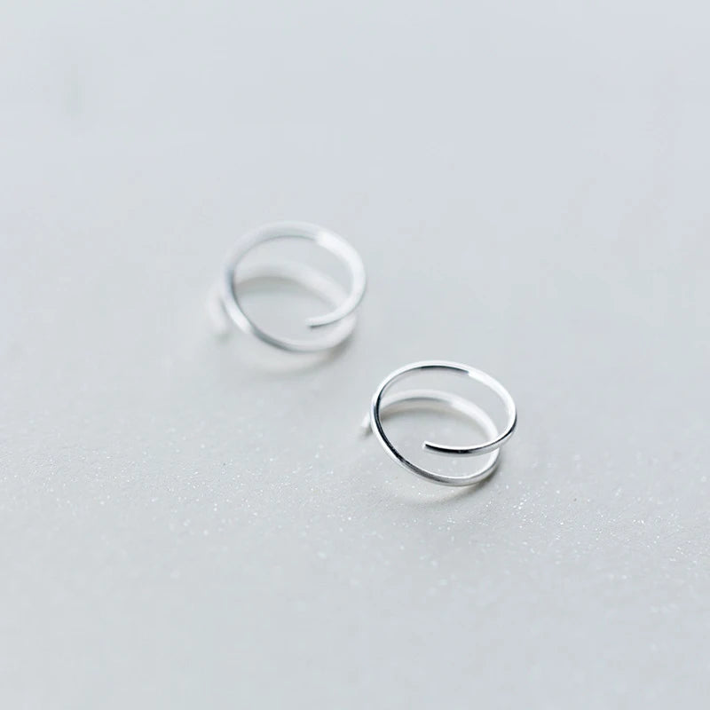 2019 New Fashion Jewelry 925 Sterling Silver Creative Personalized Stud Earring for Women and Girls Gift Jewelry