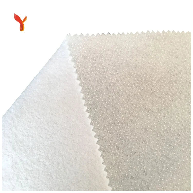 Non Woven Fabric Rolls Microdot Wadding Interlining Fabric Fusing Non Woven Batting Needle Punch Technical for Front of Garment
