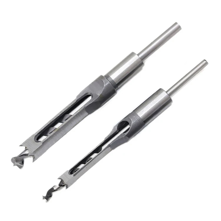 Wood Mortising Drill Bits 6 to 30mm 1/4 5/16 3/8 7/16 1/2 9/16 5/8 3/4 7/8 1 Inch square Hole Woodworking Carpentry Tools