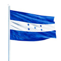 High Quality Printing 3x5ft Polyester Fabric Campaign Honduras Country Blue White Flag 5 Stars