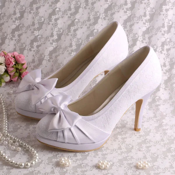 Customized Heel Free Shipping Elegant Bridal Shoes