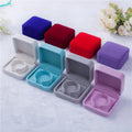 Luxury Custom Printed  Velvet  Gift Boxess  Flannelette Bracelet Jewelry Box