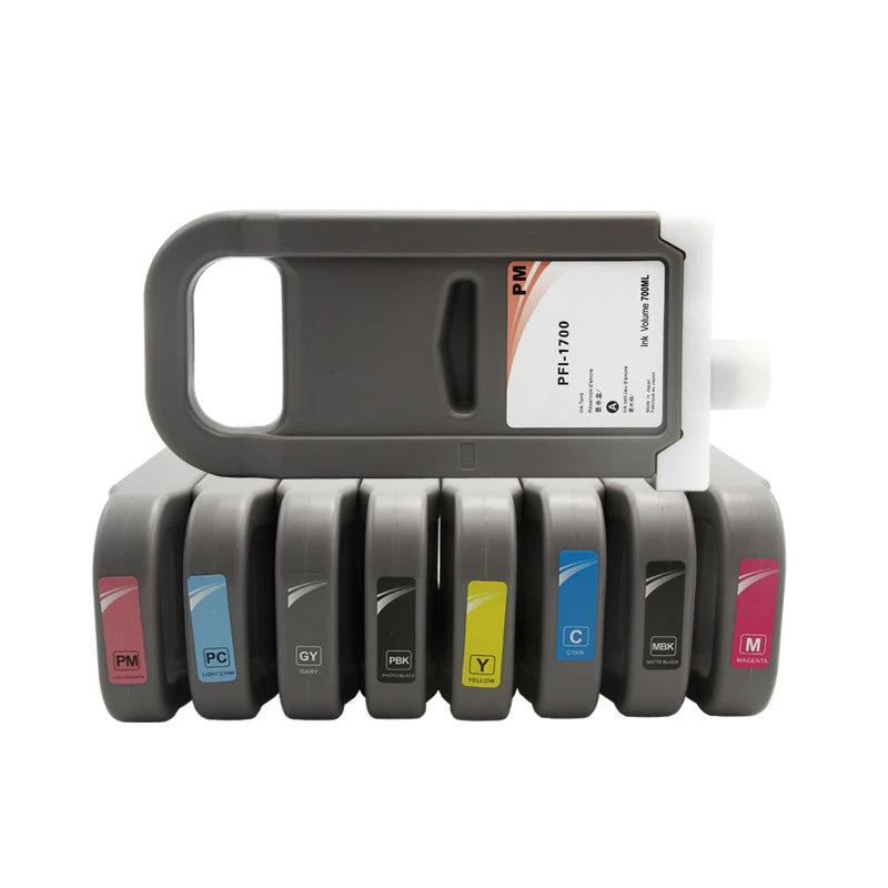 Ocbestjet 700ML PFI 57 PFI57 Compatible Ink Cartridge With PFI57Chip Full With Dye Ink for Canon Pro 520 540 540s 560s Printer
