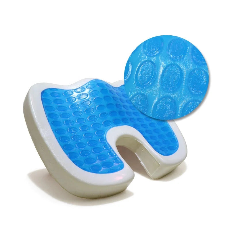 10 Year Factory Supply Stadium Orthopedic Memory Foam Gel Car Seat Cushion